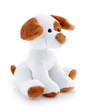Chien en peluche assis