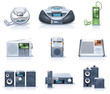 Vector household appliances icons. Part 8 Vector household appliances icons. Part 8