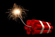 Dynamite fuse burning Dynamite fuse burning
