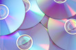 Abstract background from DVD disks