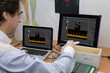 Photo: Technology and development ultrasound device. Technology and development ultrasound device.