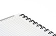 White jotter isolated