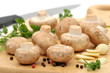 Preparing mushrooms