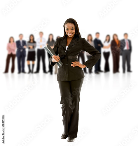 Photo: business team standing business team standing