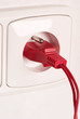 Steckdose mit Eurostecker