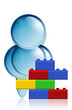 Illustration: Bonec_LEGO, Construção Bonec_LEGO, Construção