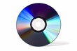 Foto: DVD/CD isoliert auf weiß DVD/CD isoliert auf weiß
