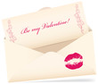 Valentine greeting card
