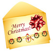 Merry christmas greeting card