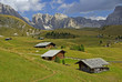 Berghütten im Grödnertal