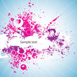 Colorful abstract illustration. Vector Colorful abstract illustration. Vector