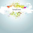 Colorful abstract illustration. Vector Colorful abstract illustration. Vector