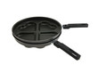 Fashioned frying pans.