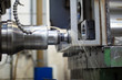 Fräskopf einer CNC Fräsmaschine in Metallindustrie