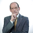 Homme d'affaires observation décision