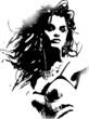 woman pop art poster woman pop art poster