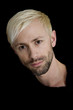 Photo: Man face portrait Man face portrait