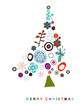 stylized christmas tree