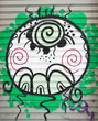 graffiti on the wall