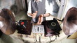 an retired man djs with gramophones.. go grandpa!! an retired man djs with gramophones.. go grandpa!!