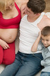 family relaxing