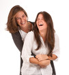 Laughing together