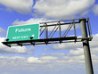 Future Highway Exit Sign