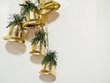Christmas golden bells Christmas golden bells
