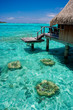 bungalow overwater resort