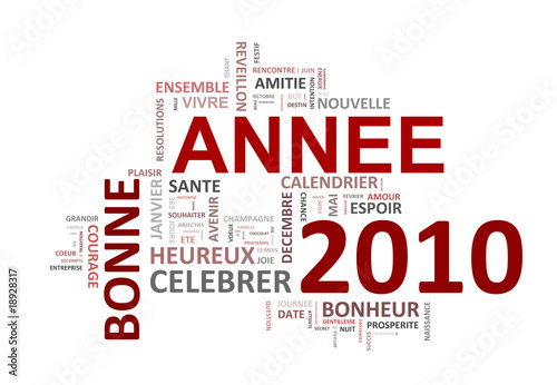 Bon Annee 2010 mots clés