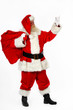 Santa Pointing