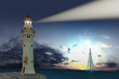 Lighthouse. Hi-res digitally generated image. Lighthouse. Hi-res digitally generated image.
