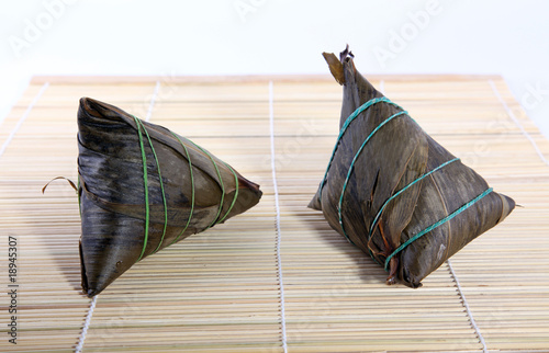 Photo: Traditional Chinese rice dumplings (Zongzi or Zong) Traditional Chinese rice dumplings (Zongzi or Zong)