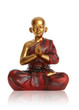 Monk Praying Over White Monk Praying Over White