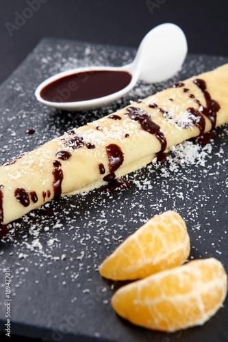 Photo: Crêpe au chocolat Crêpe au chocolat