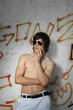 guy with naked torso