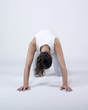 femme position yoga sport