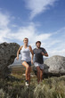 Couple doing sport together