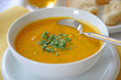 A Bowl of Carrot and Lentil Soup A Bowl of Carrot and Lentil Soup