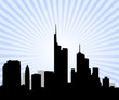 frankfurt am main skyline vector frankfurt am main skyline vector