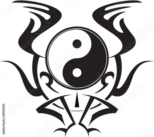 Ying Yang tattoo
