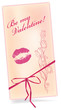 Valentine greeting card