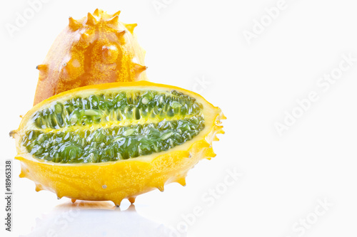 Photo: Kiwano, Cucumis Metuliferus Kiwano, Cucumis Metuliferus