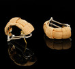 Two golden earrings
