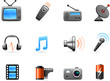 Electronics and Media icon collection Electronics and Media icon collection