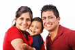 Photo: Happy young family portrait Happy young family portrait