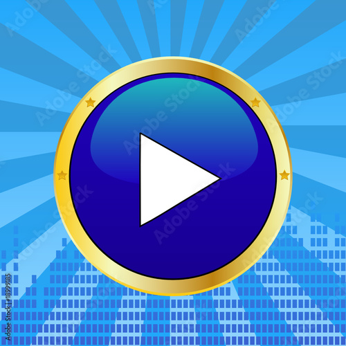 Vector: play button play button