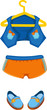 set of clothing