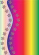 Rainbow  Winter Background