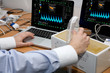 Photo: Technology and development ultrasound device. Technology and development ultrasound device.